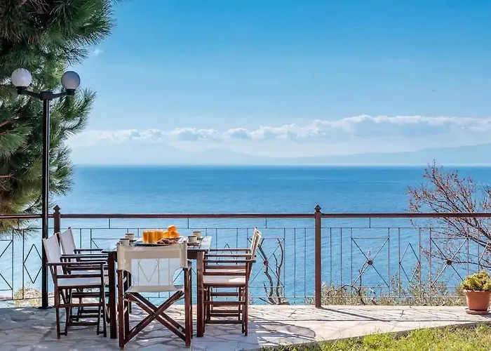 Calliope Avec Vue Imprenable, Jardin Et Piscine Privee